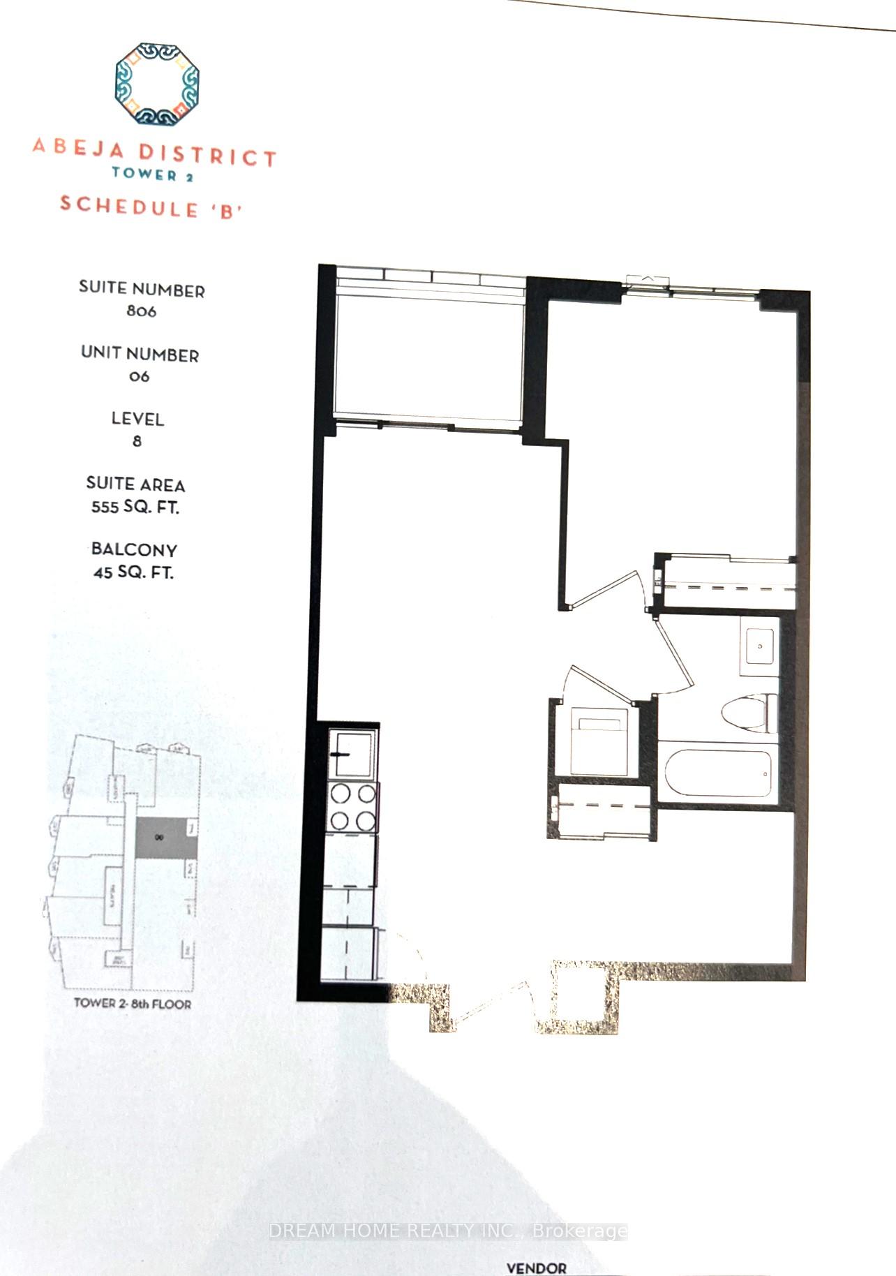Photo 13 of Unit 806, 474 Caldari Road, Vaughan, Concord — HOMEH
