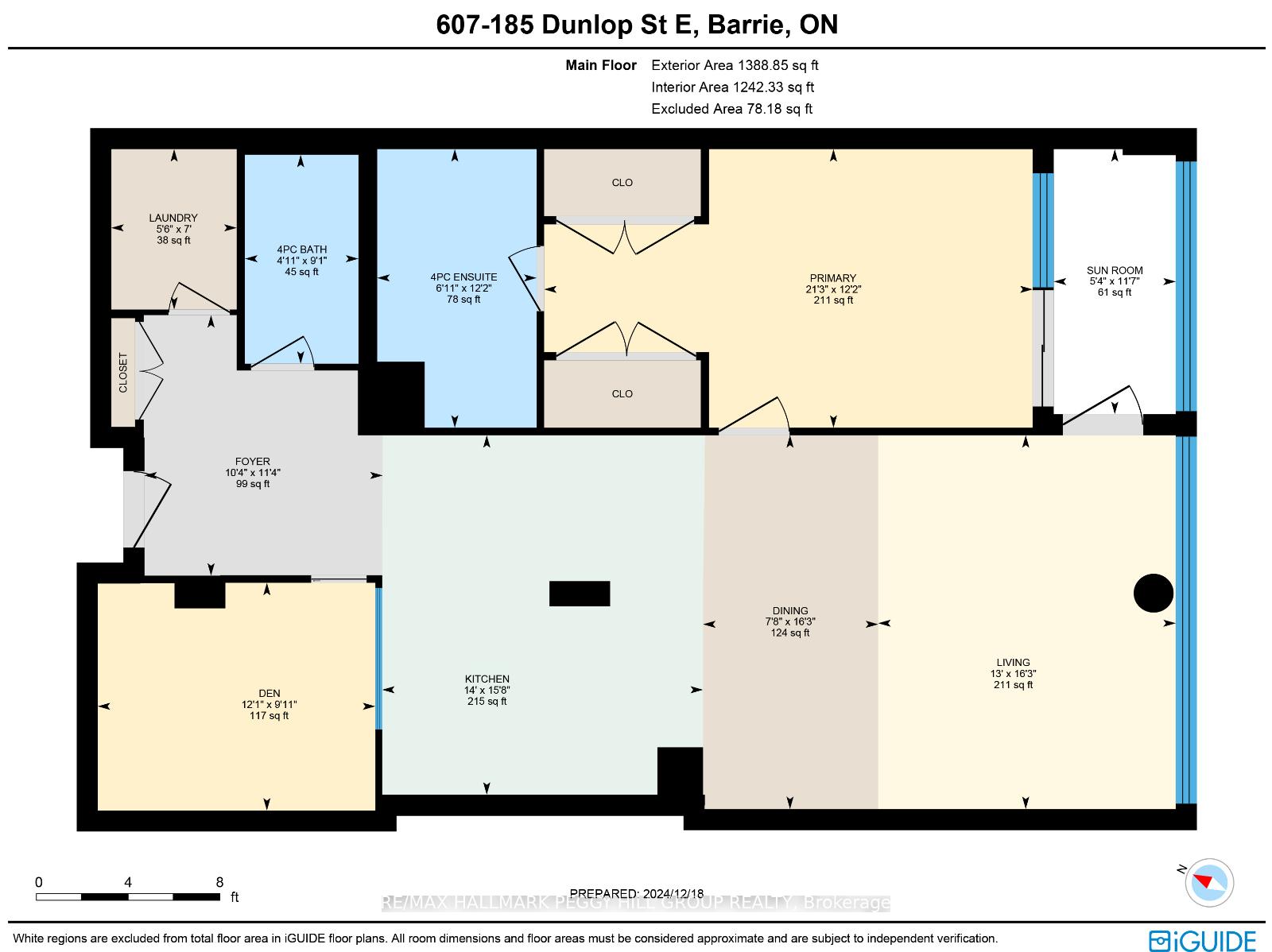 Photo 28 of Unit 607, 185 Dunlop Street E, Barrie, Lakeshore — HOMEH