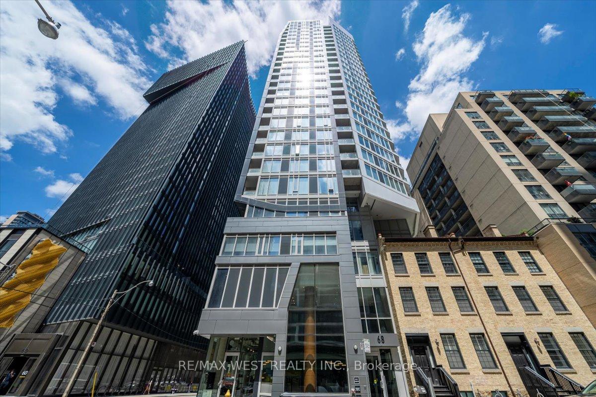 Front of Unit 2307, 68 Shuter Street
