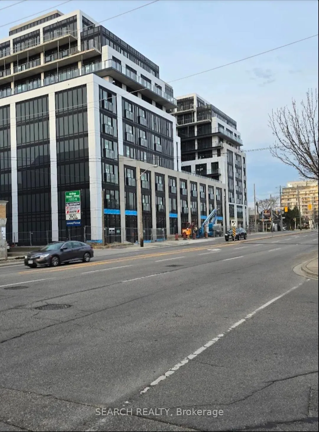 Front of 801 The Queensway