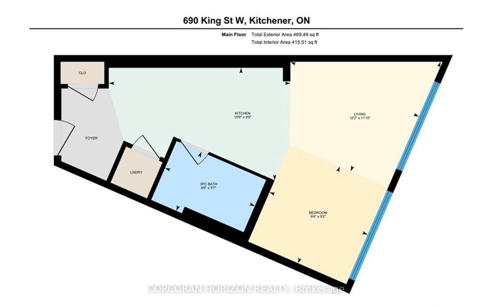 Photo 19 of Unit 606, 690 King Street W, Kitchener — HOMEH