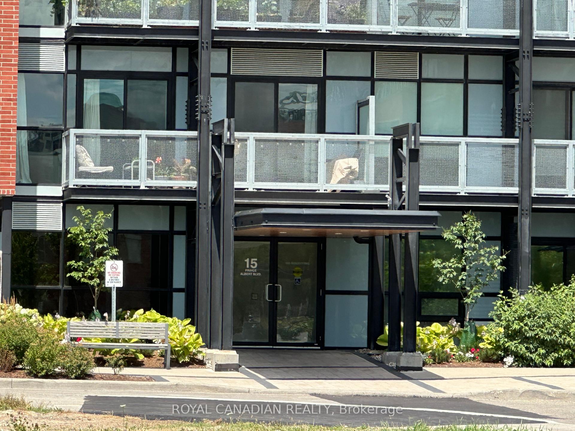 Front of Unit 220, 15 Prince Albert Boulevard