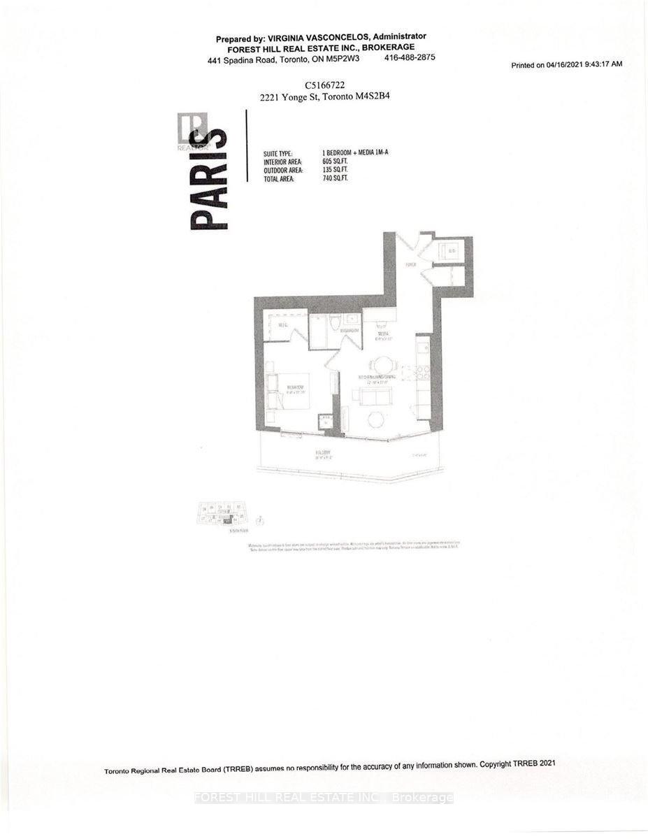 Photo 20 of Unit 4605, 2221 Yonge Street, Toronto, Mount Pleasant West — HOMEH