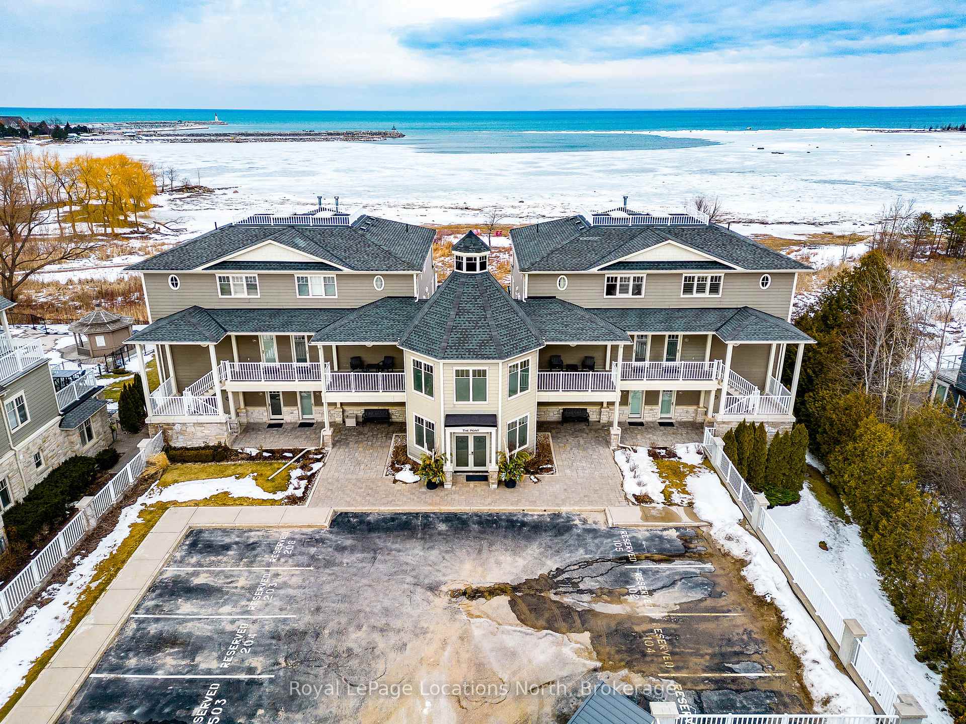 Front of Unit 104, 40 Trott Boulevard