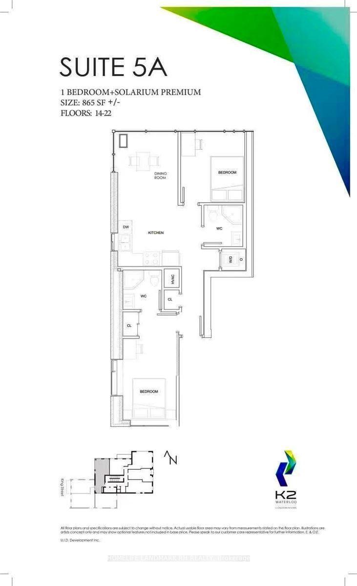 Photo 15 of Unit 1705, 158 King Street N, Waterloo, Beechwood/University — HOMEH
