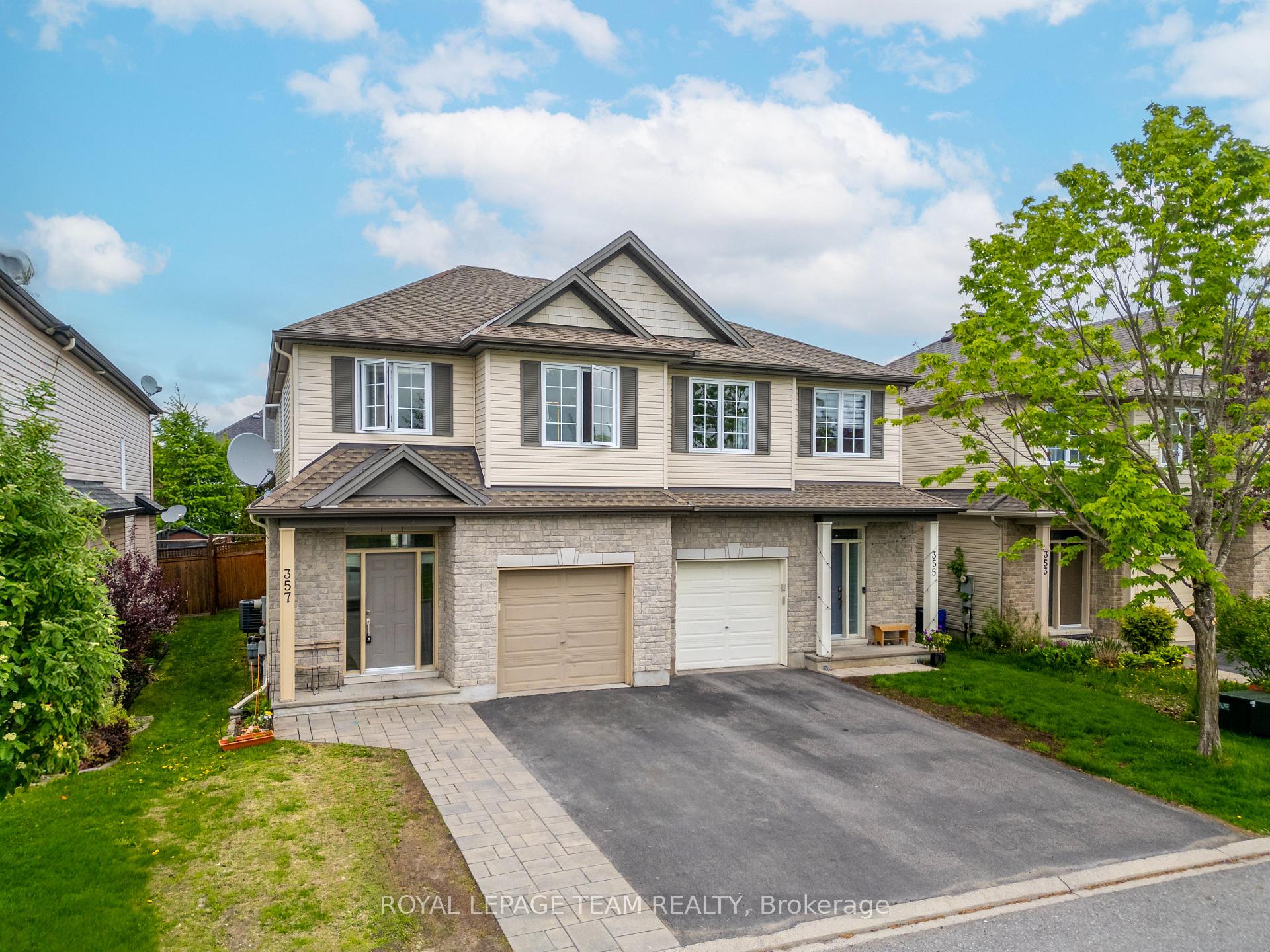 Photo 1 of 357 Widgeon Way, Ottawa, Blossom Park/Kemp Park/Findlay Creek — HOMEH