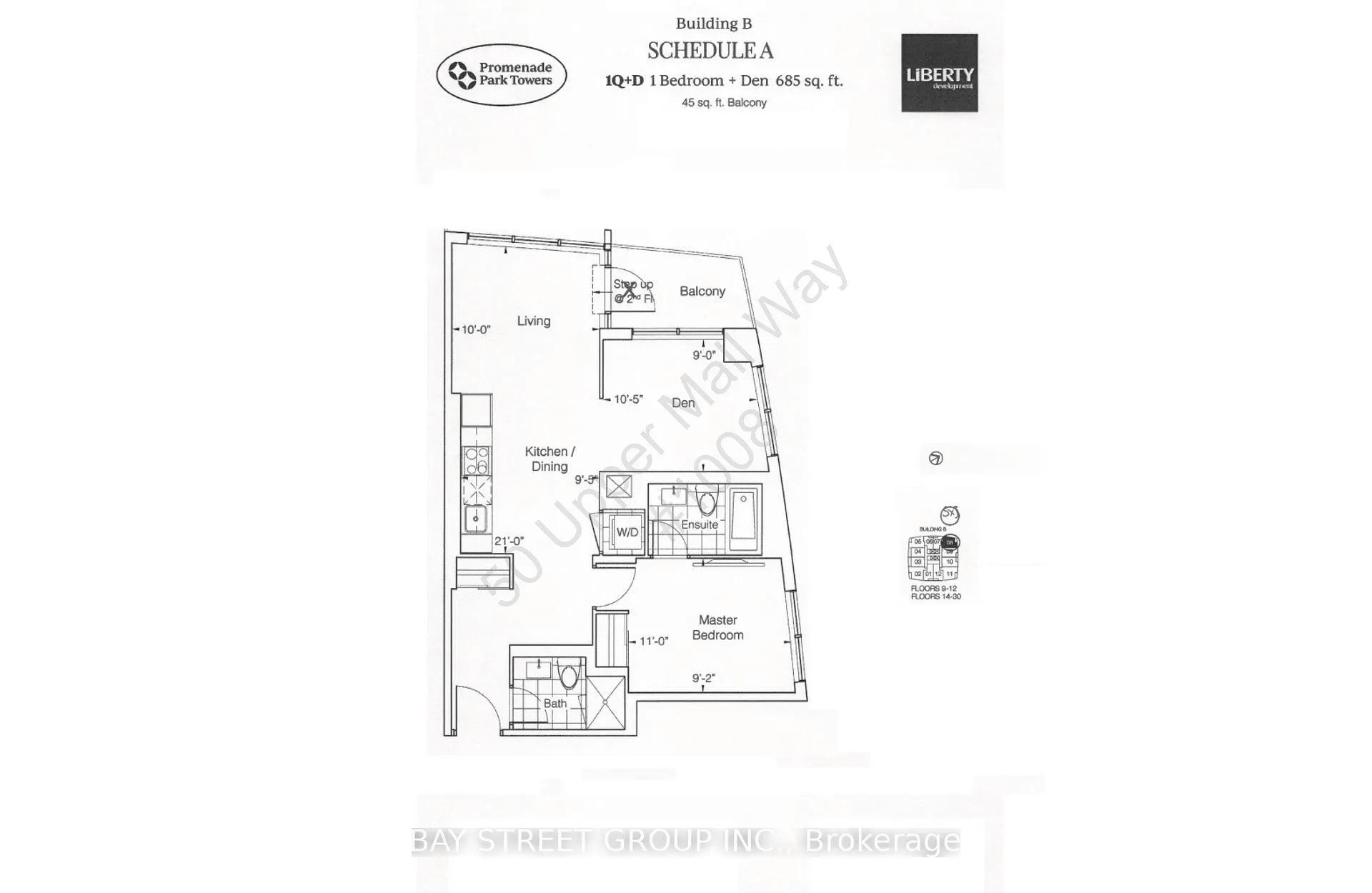Photo 16 of Unit 1008, 50 Upper Mall Way, Vaughan, Brownridge — HOMEH