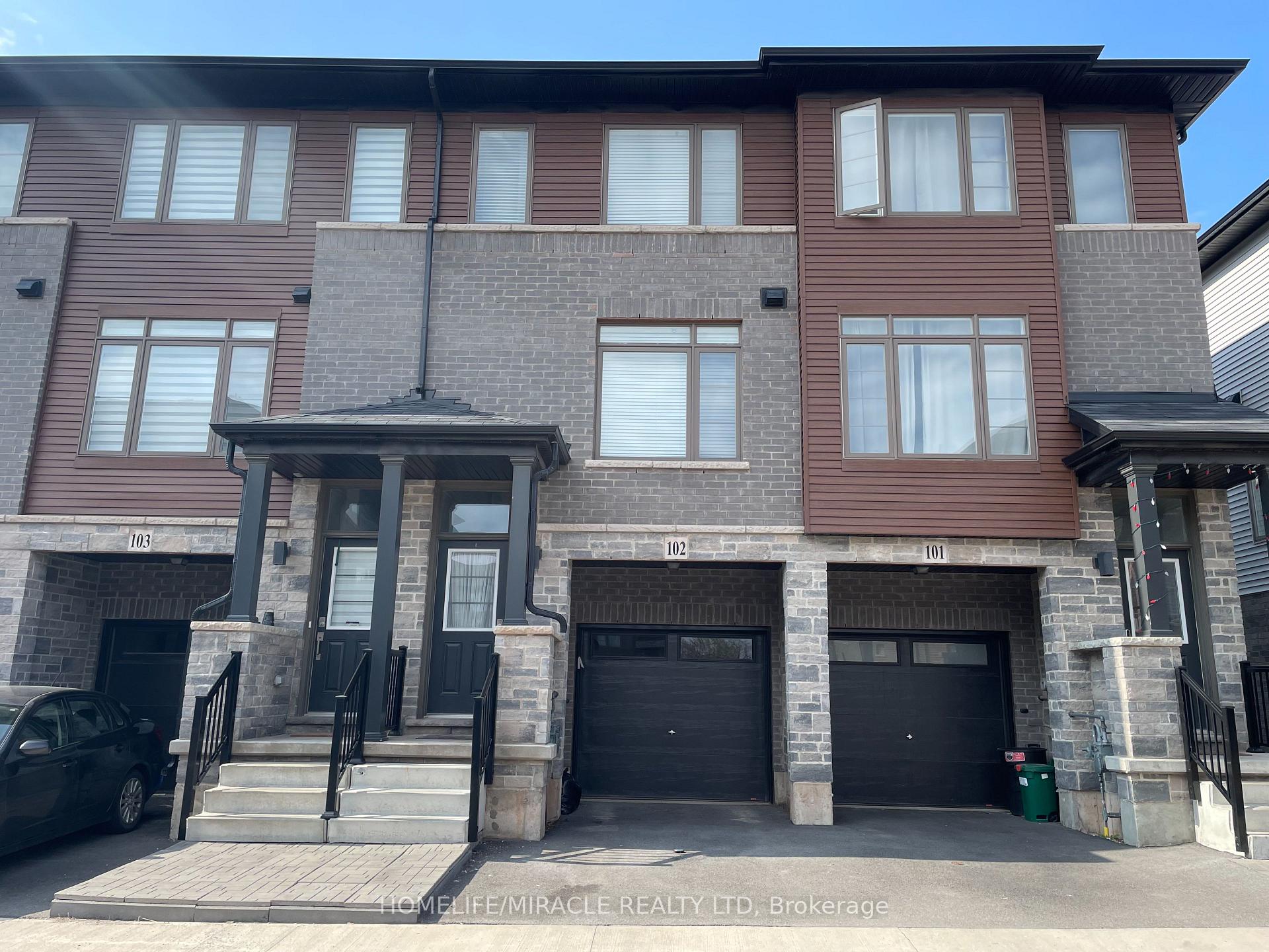 Front of Unit 102, 575 Woodward Avenue