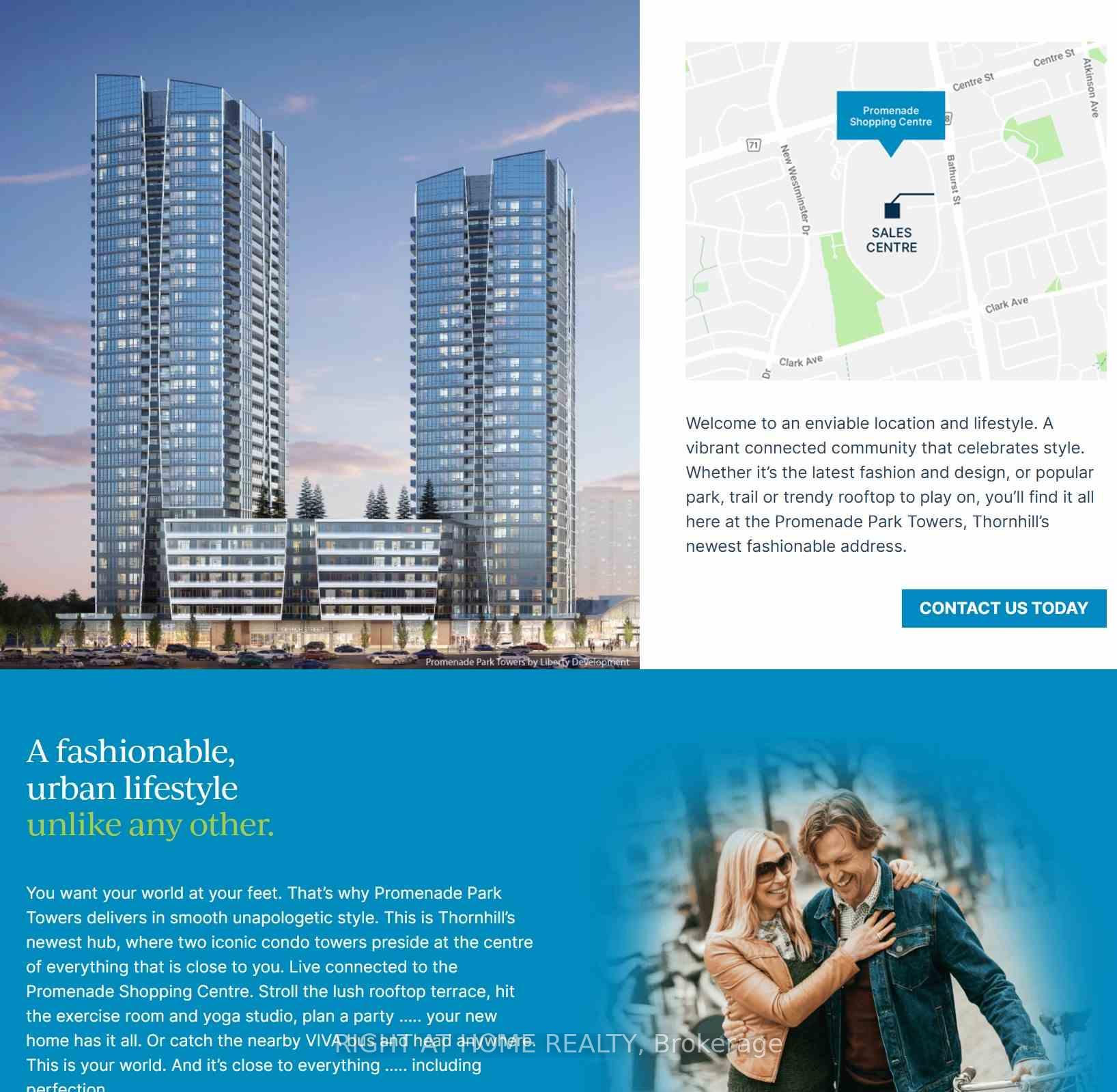 Photo 1 of Unit 2402, 1 Promenade Circle, Vaughan, Brownridge — HOMEH