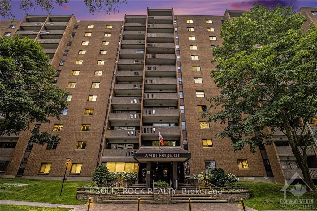 Front of Unit 607, 1100 Ambleside Drive