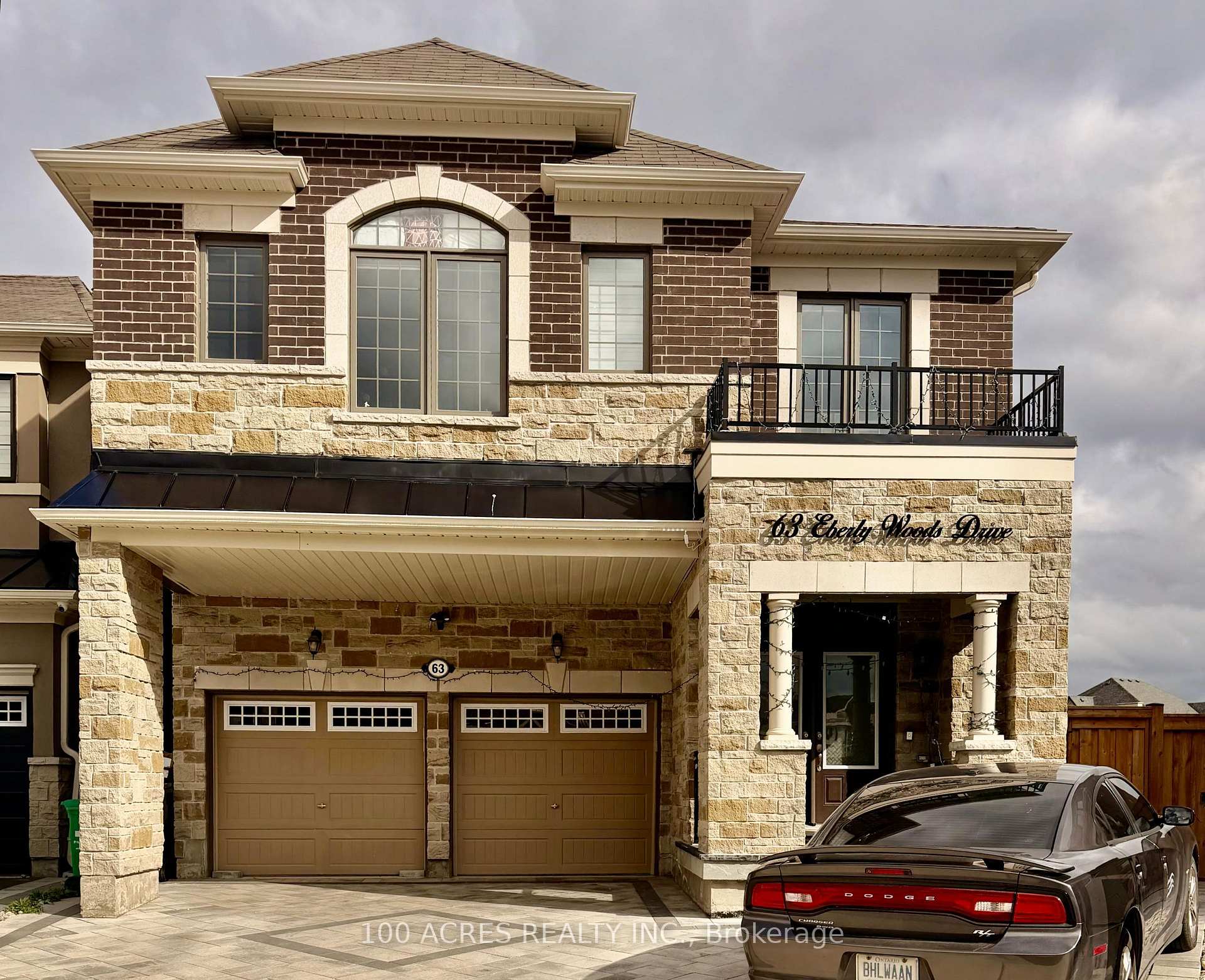 Front of 63 Eberly Woods Drive