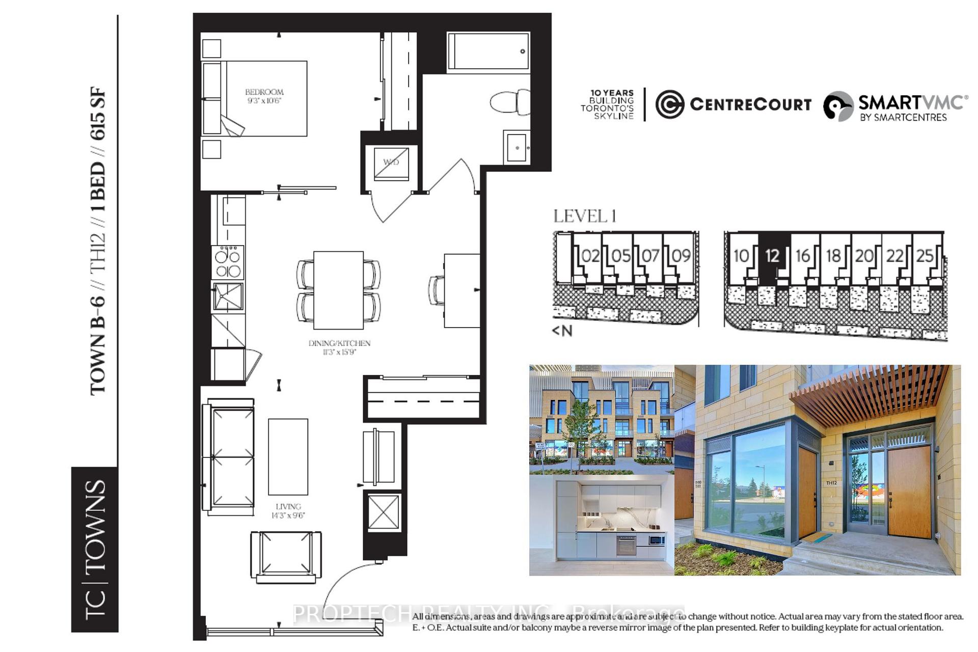 Photo 19 of Unit TH12, 7 Buttermill Avenue, Vaughan, Vaughan Corporate Centre — HOMEH