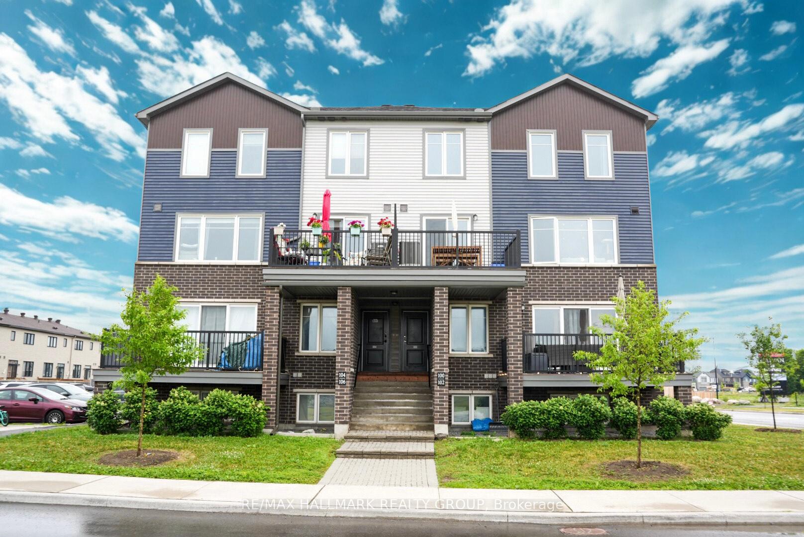Photo 1 of Unit 1, 102 Chakra Street, Ottawa, Barrhaven - Heritage Park — HOMEH