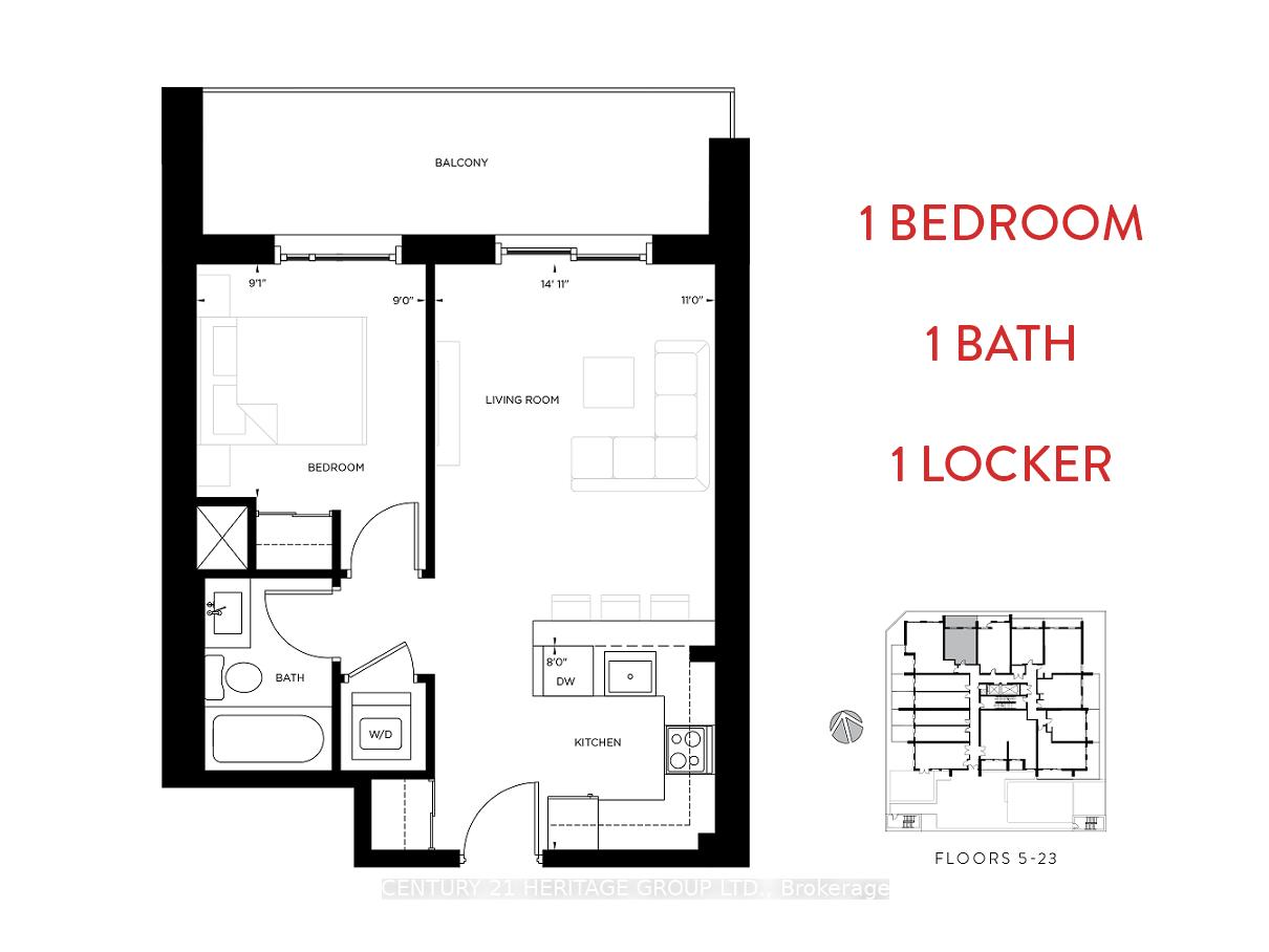 Photo 4 of Unit 808, 15 Queen Street S, Hamilton, Central — HOMEH