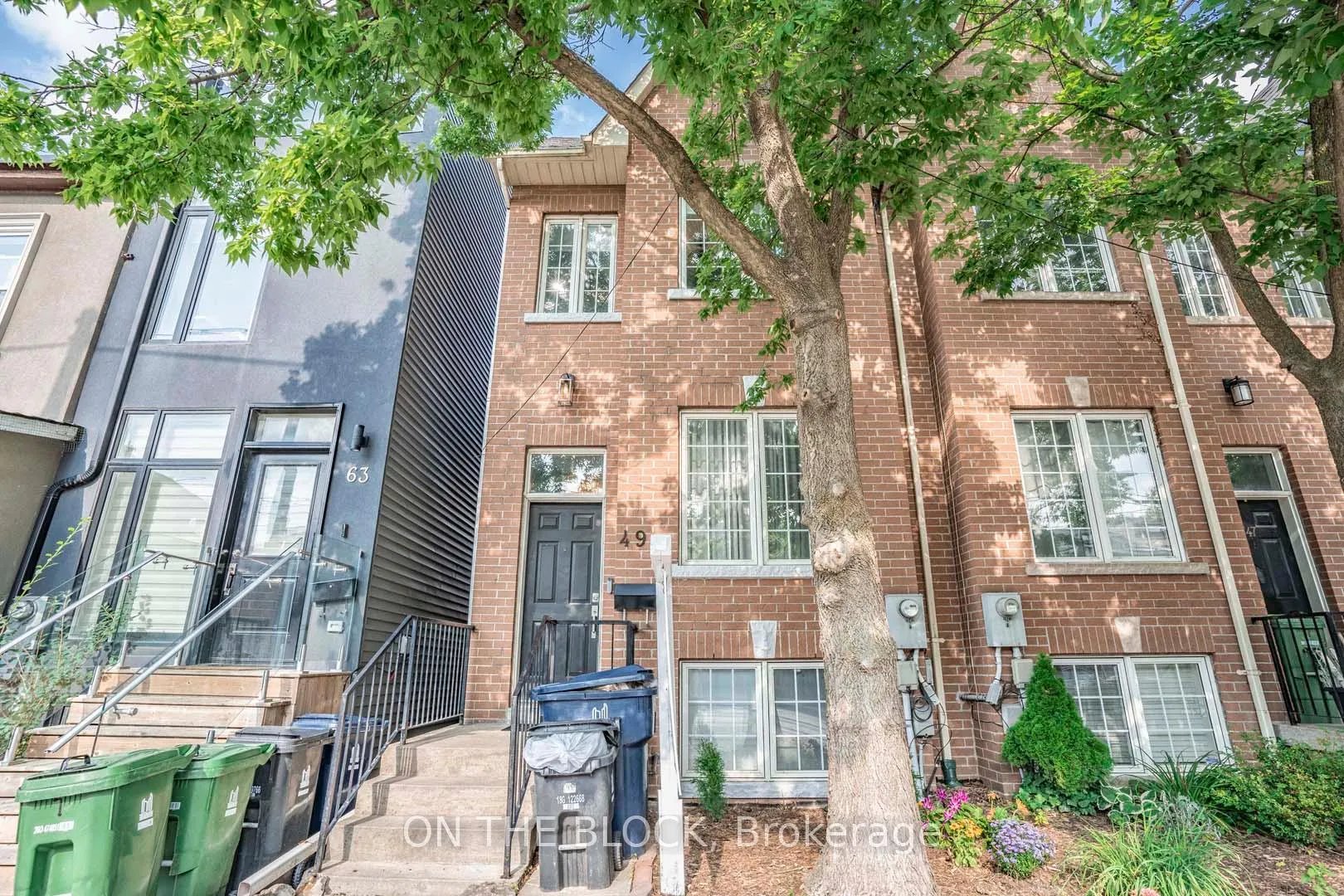 Front of 49 Leslie Street