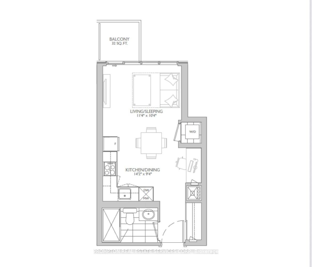 Photo 11 of Unit 421, 65 Broadway Avenue, Toronto, Mount Pleasant West — HOMEH