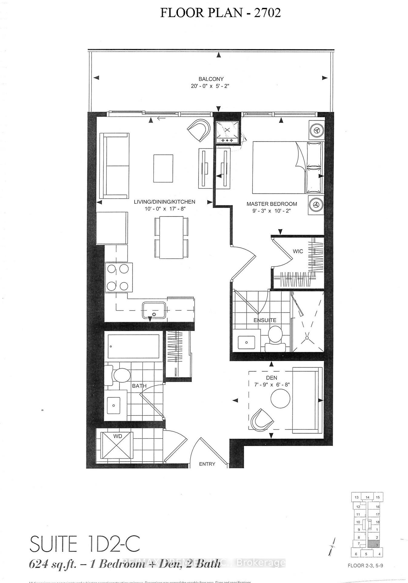 Photo 2 of Unit 2702, 7895 Jane Street, Vaughan, Concord — HOMEH