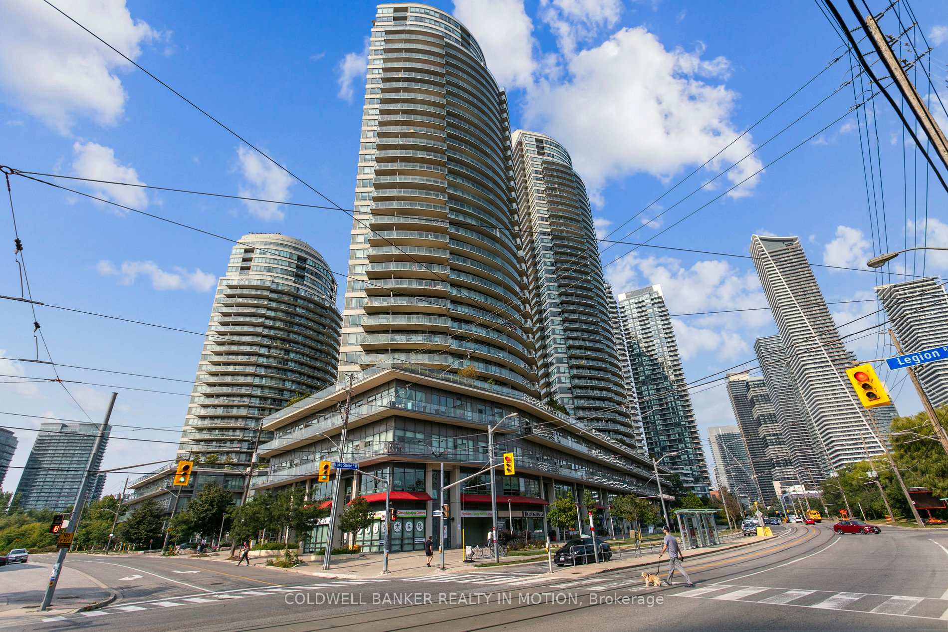 Front of Unit 1208, 2240 Lakeshore Boulevard W
