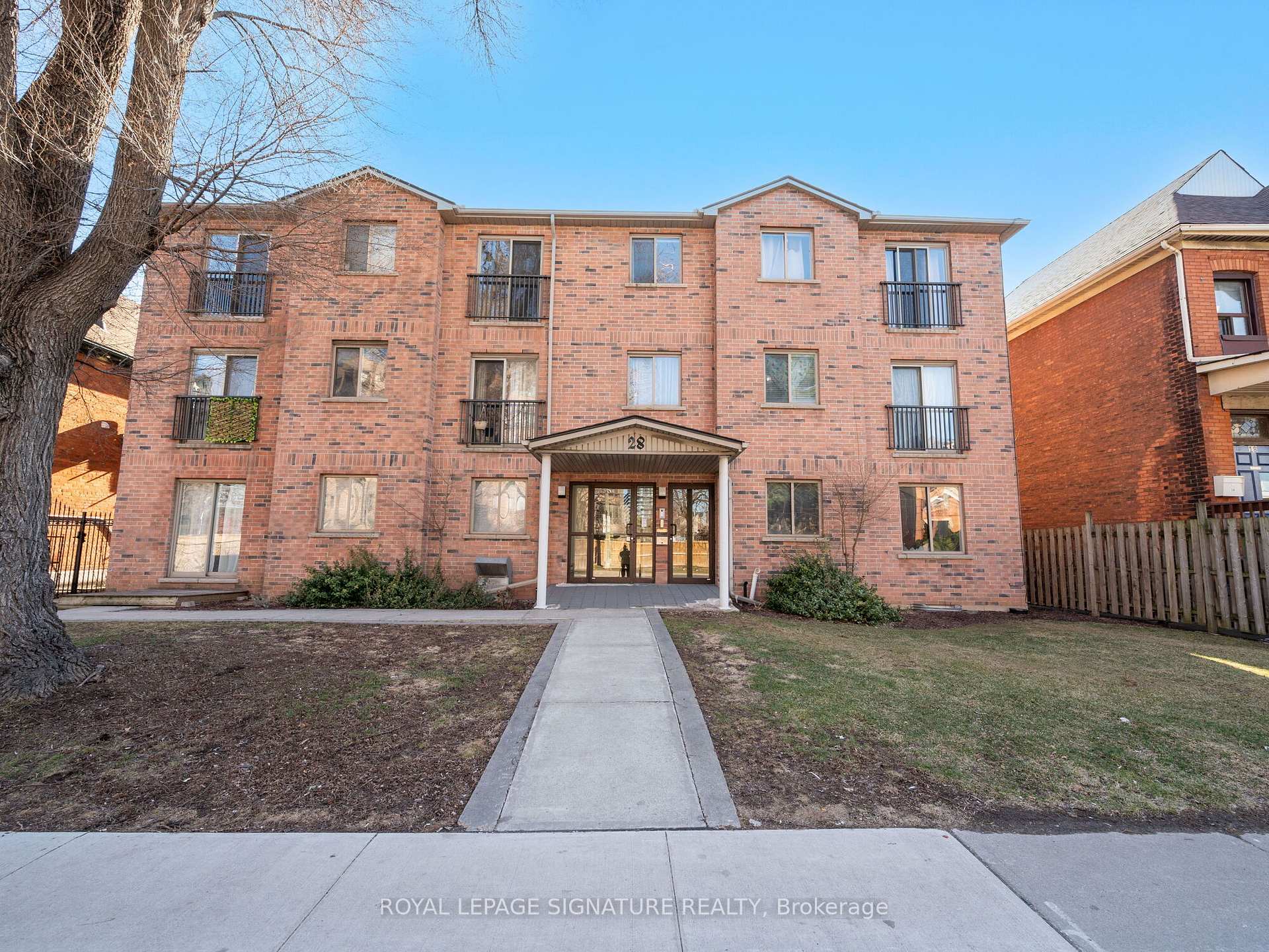 Front of Unit 312, 28 Victoria Avenue N