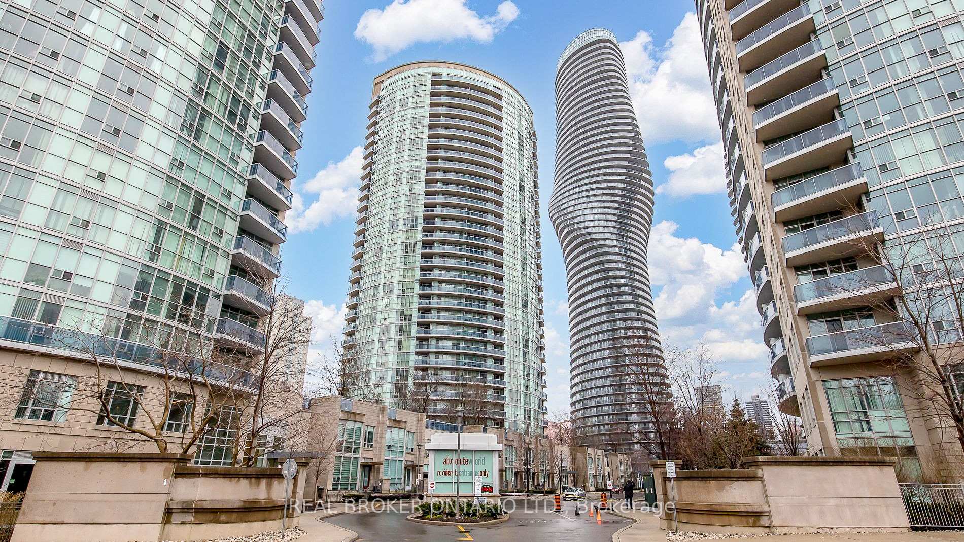 Front of Unit 2107, 90 Absolute Avenue