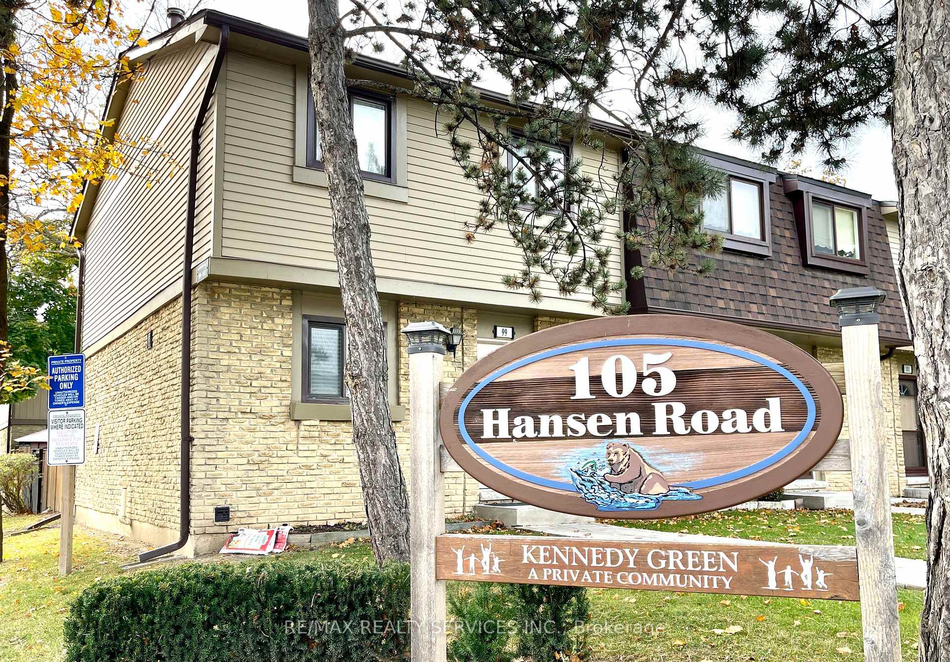 Front of Unit 99, 105 Hansen Road N