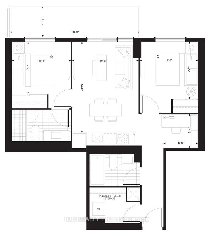 Photo 9 of Unit 1604, 39 Roehampton Avenue, Toronto, Mount Pleasant West — HOMEH