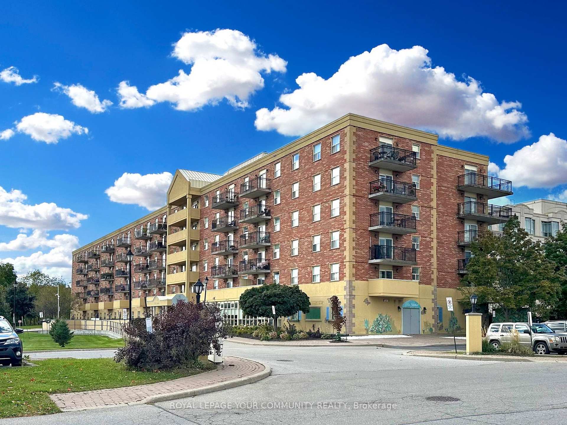 Front of Unit 605, 7373 Martin Grove Road