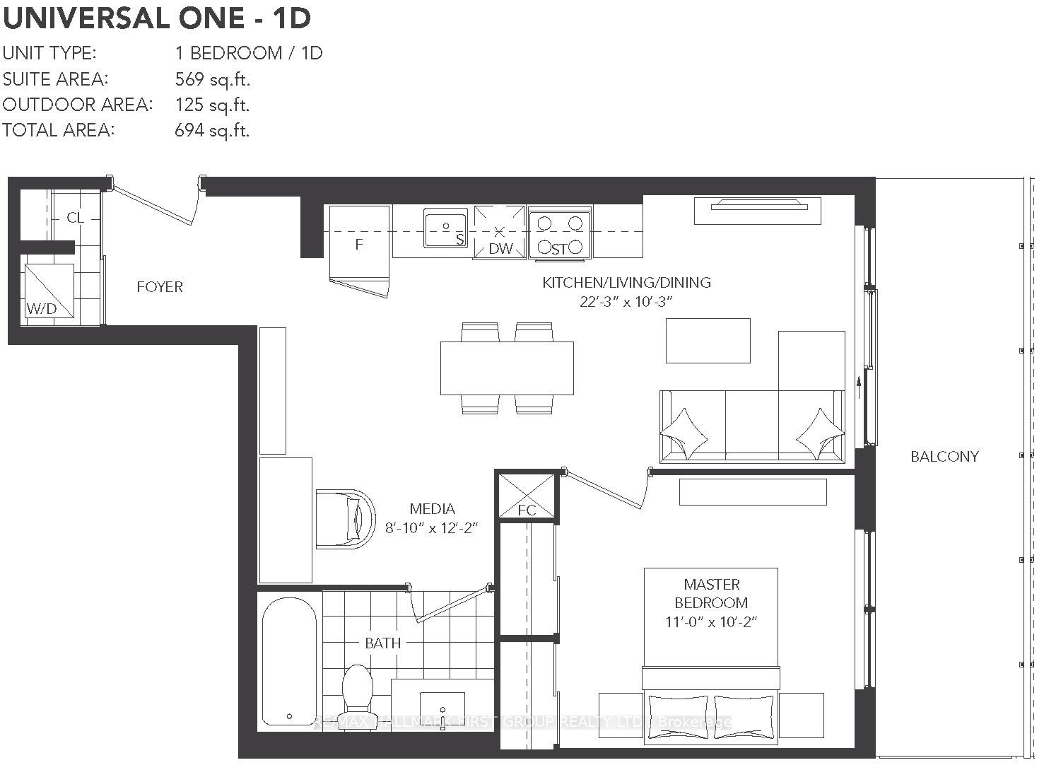 Photo 5 of Unit 908, 1480 Bayly Street, Pickering, Bay Ridges — HOMEH