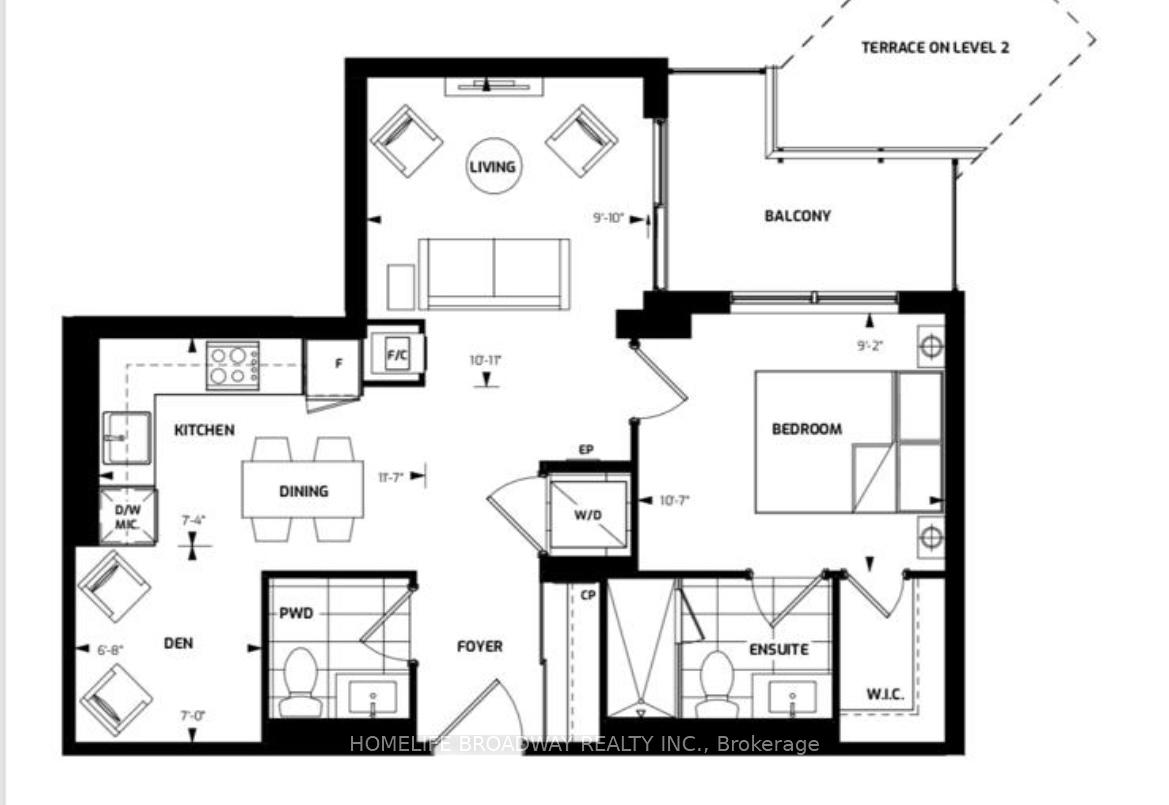Photo 15 of Unit 830, 38 Water Walk Drive, Markham, Unionville — HOMEH