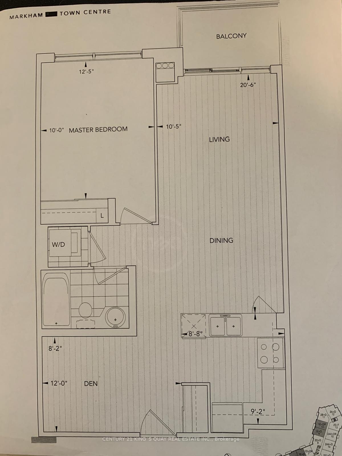 Photo 11 of Unit 1606, 33 Cox Boulevard, Markham, Unionville — HOMEH