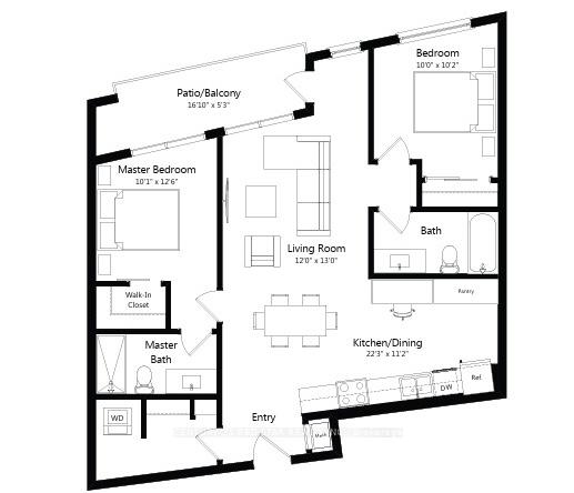 Photo 18 of Unit 1405, 1333 Weber Street E, Kitchener — HOMEH