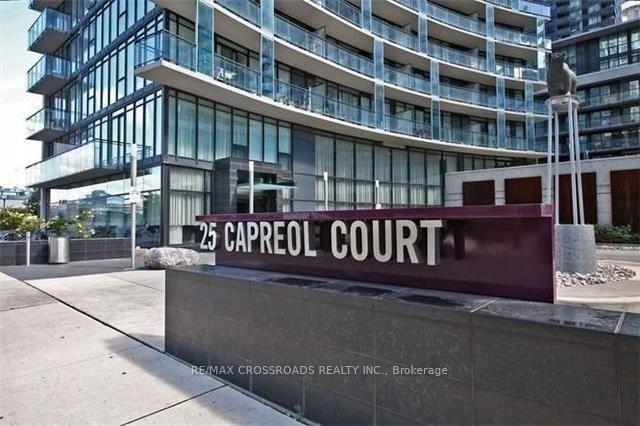 Front of Unit 1605, 25 Capreol Court