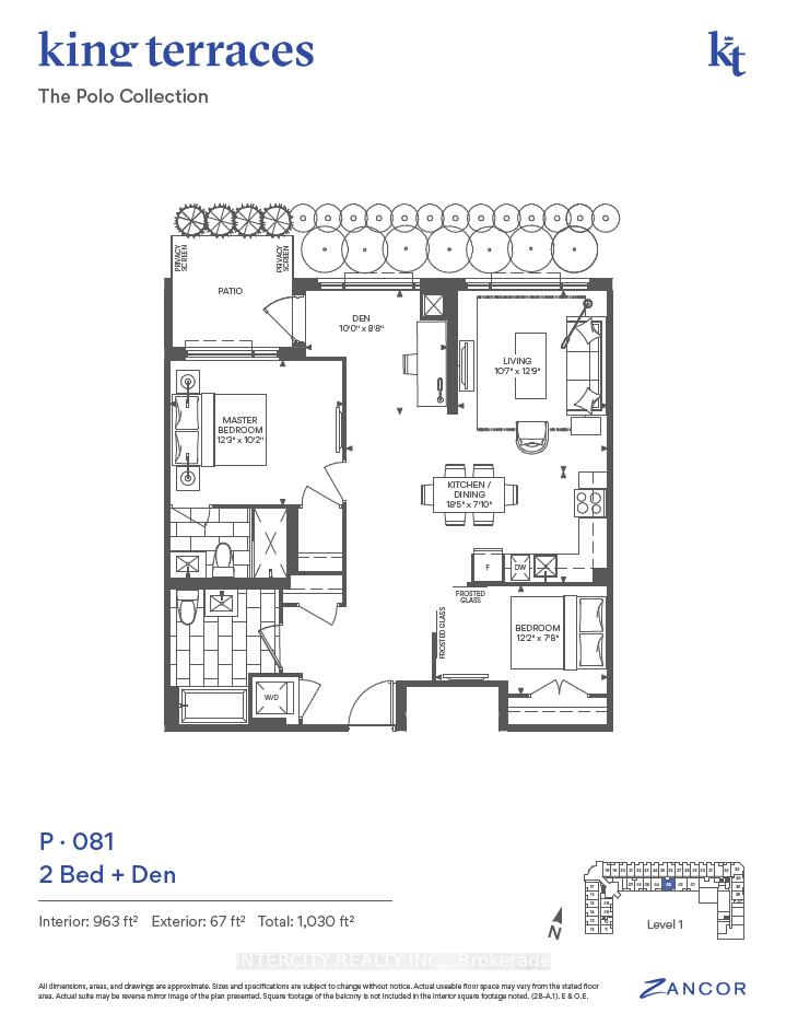 Photo 2 of Unit 103, 2075 King Road, King, King City — HOMEH