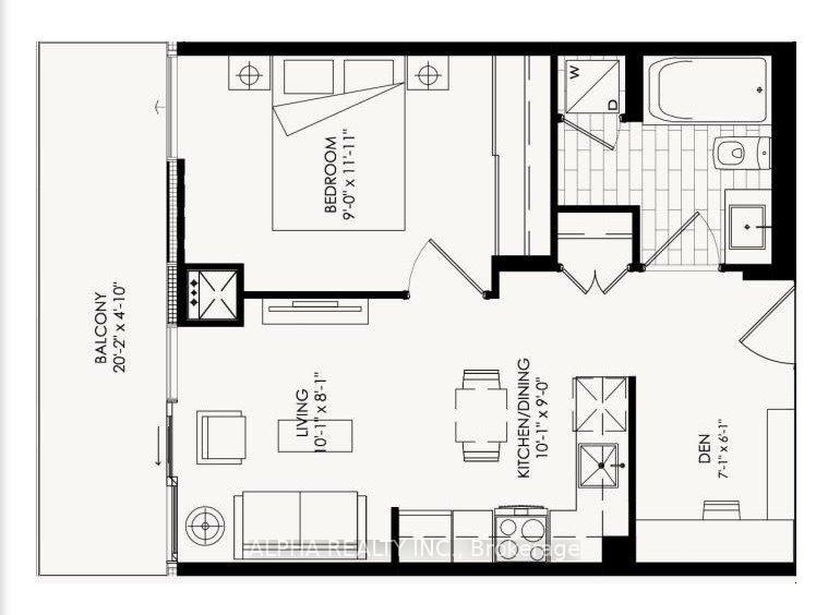 Photo 2 of Unit 1108, 120 Varna Drive, Toronto, Englemount-Lawrence — HOMEH