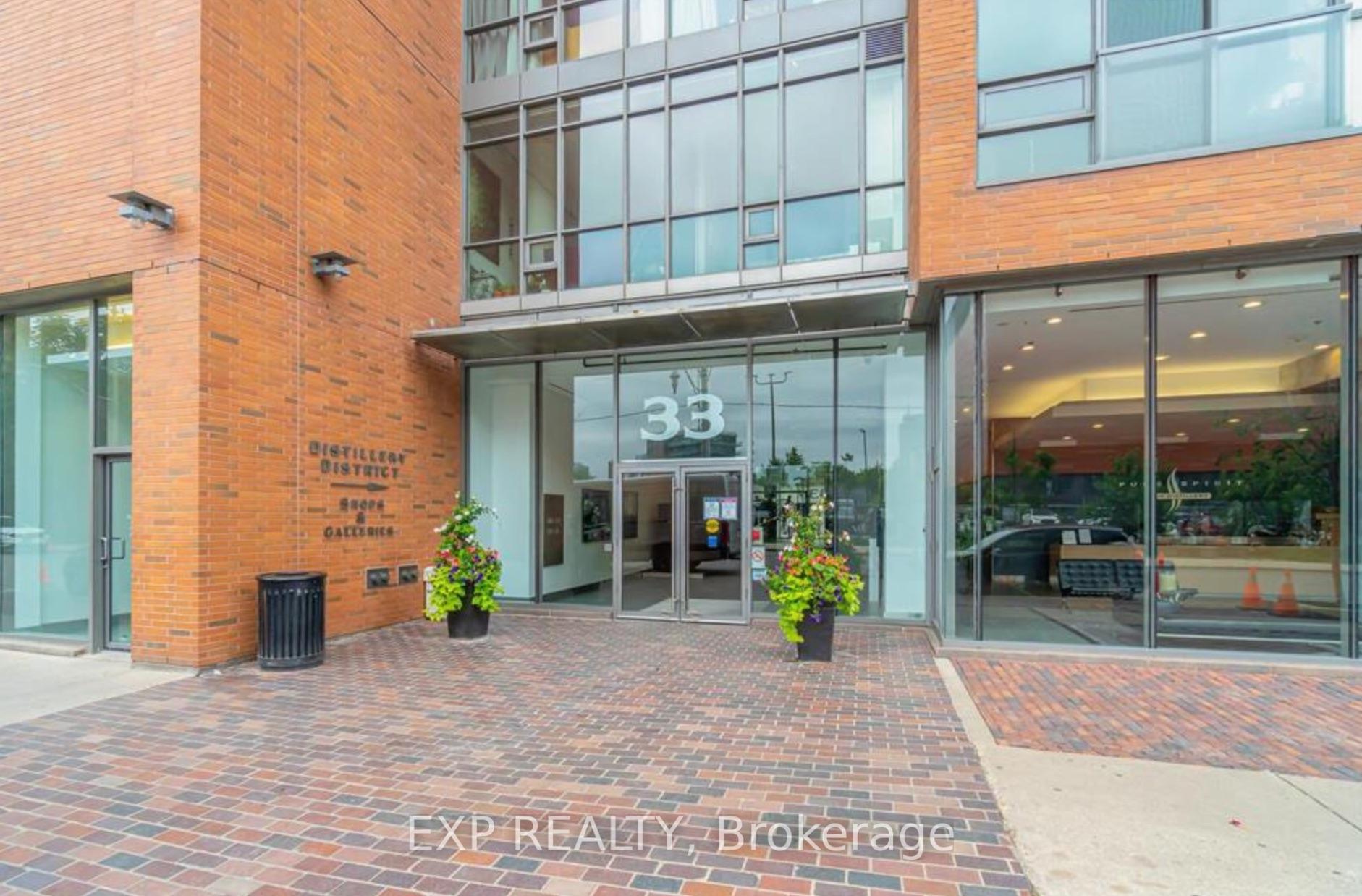 Front of Unit 2305, 33 Mill Street