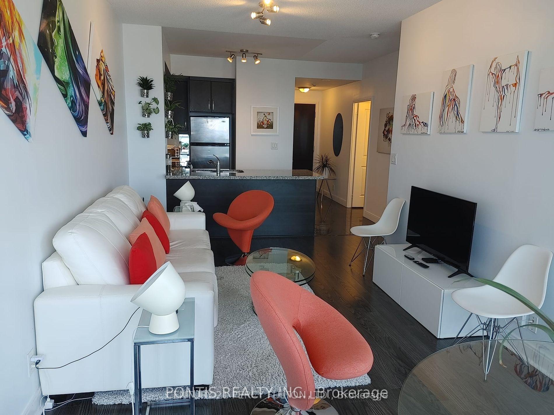 Front of Unit 3408, 60 Absolute Avenue