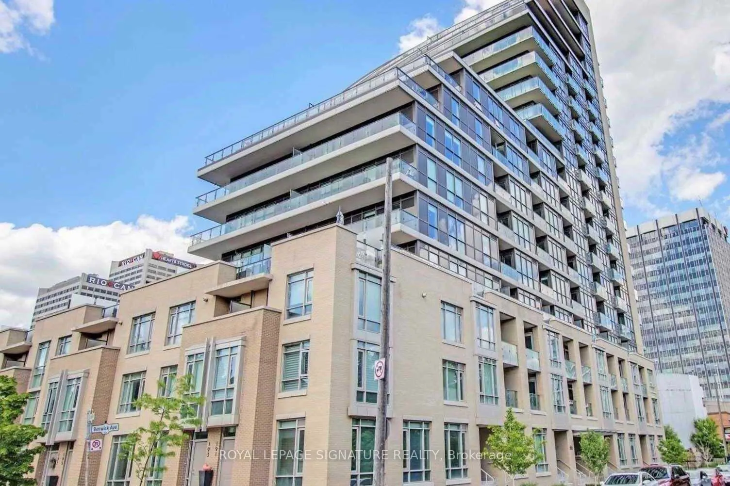 Front of Unit 617, 60 Berwick Avenue