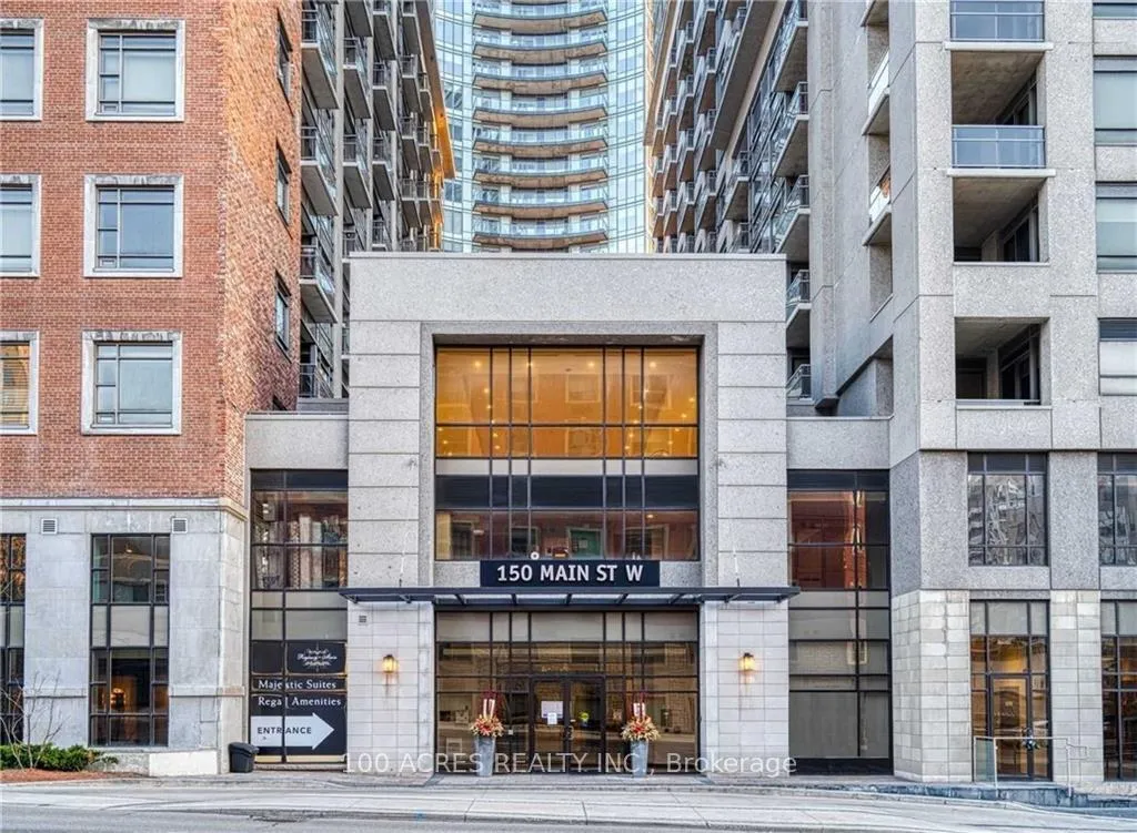 Front of Unit 1101, 150 Main Street W