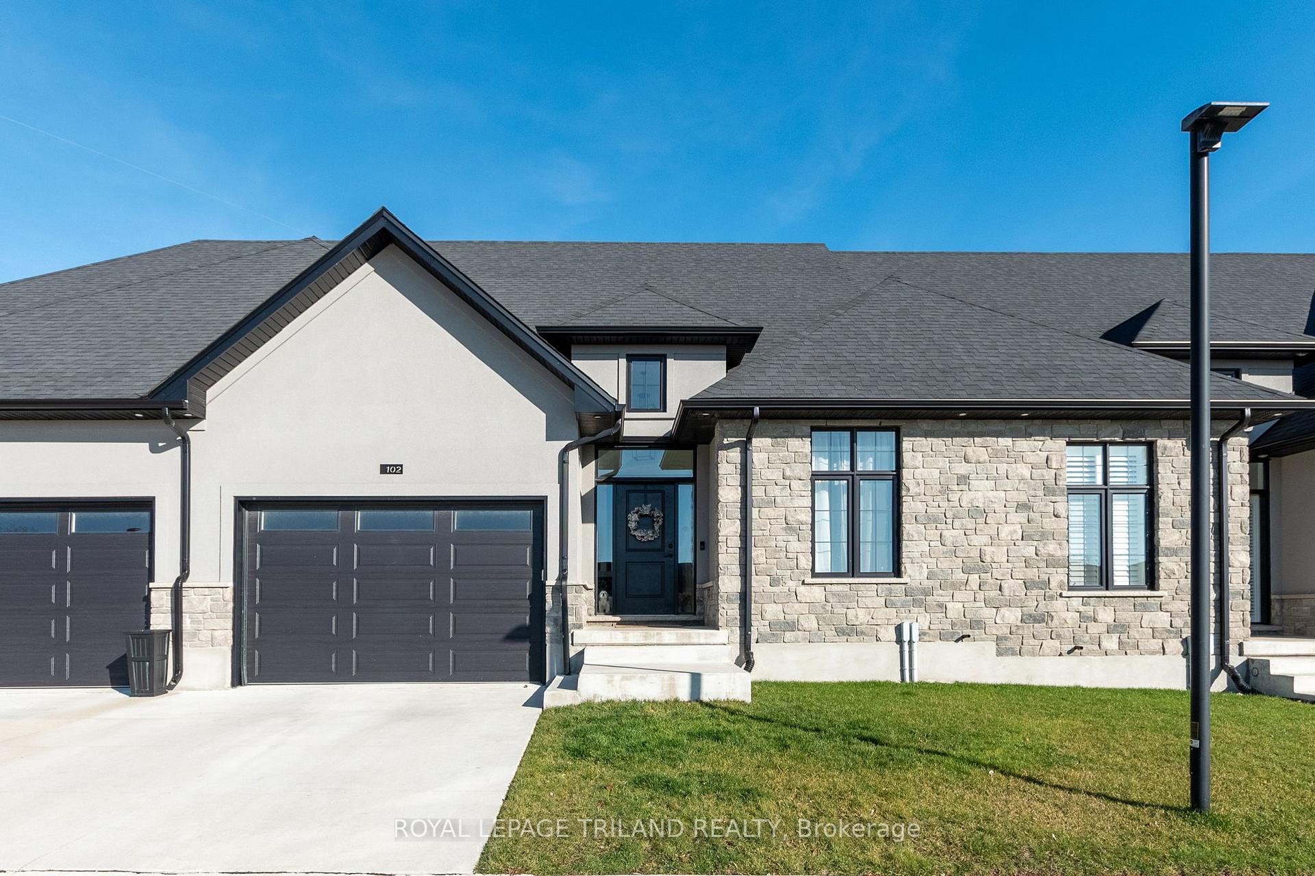 Front of Unit 102, 9861 Glendon Drive