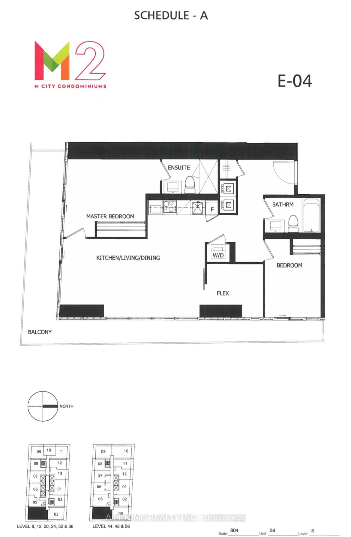 Front of Unit 804, 3883 Quartz Road