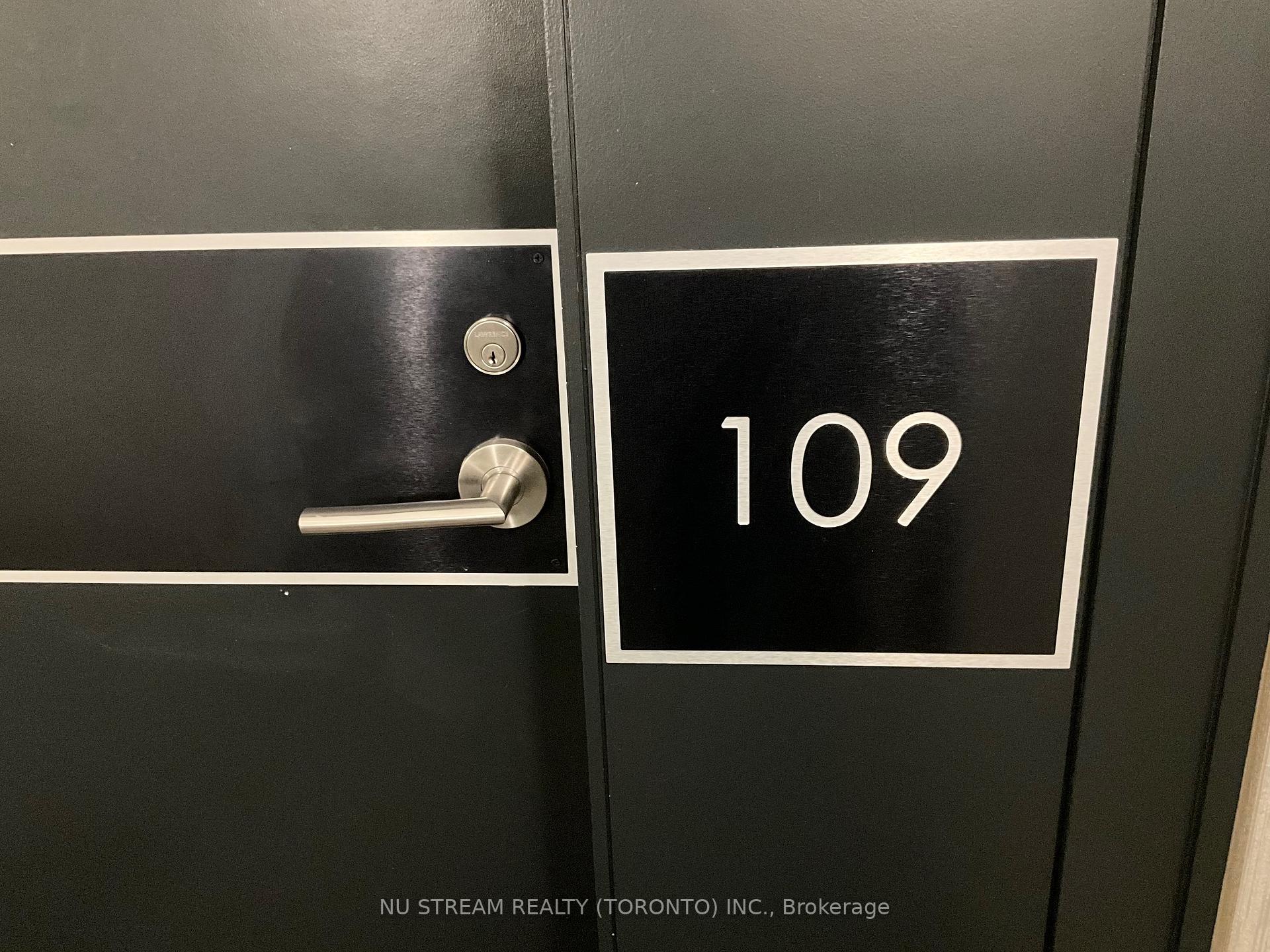 Front of Unit 109, 215 Fort York Boulevard