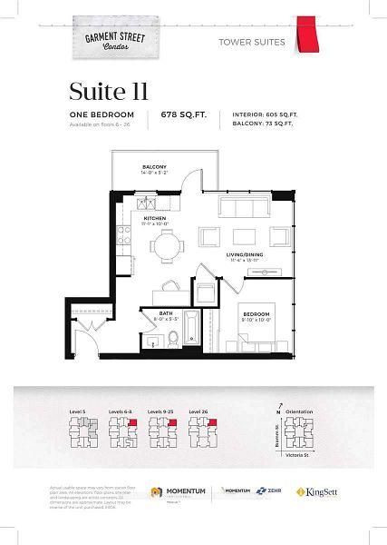 Photo 2 of Unit 2611, 108 Garment Street, Kitchener, City Commercial Core — HOMEH