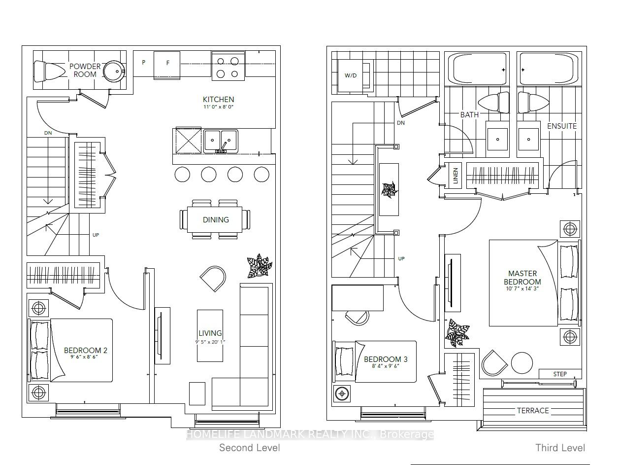 Photo 20 of Unit TH91, 39 Honeycrisp Crescent, Vaughan, Vaughan Corporate Centre — HOMEH