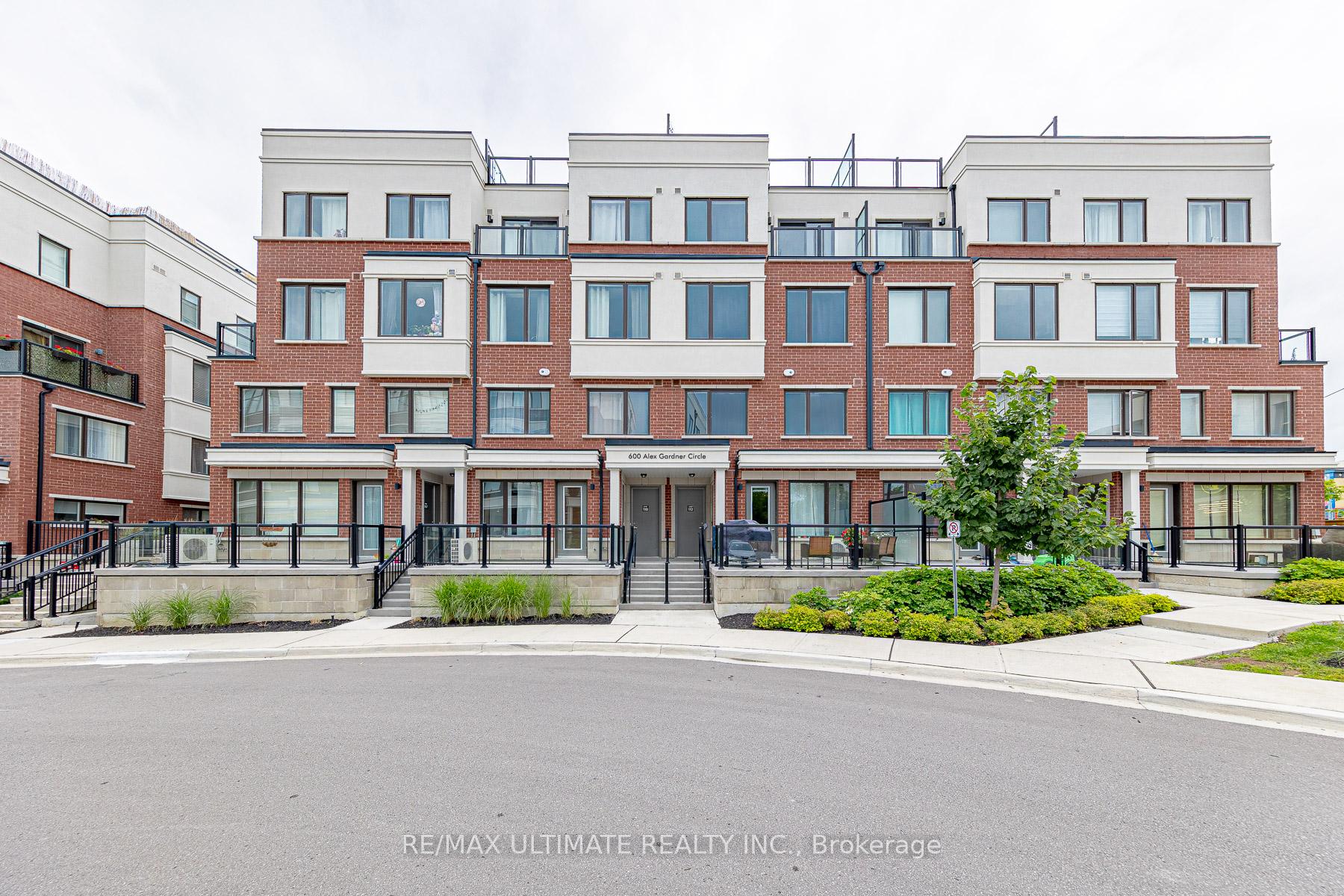 Front of Unit 109, 600 Alex Gardner Circle